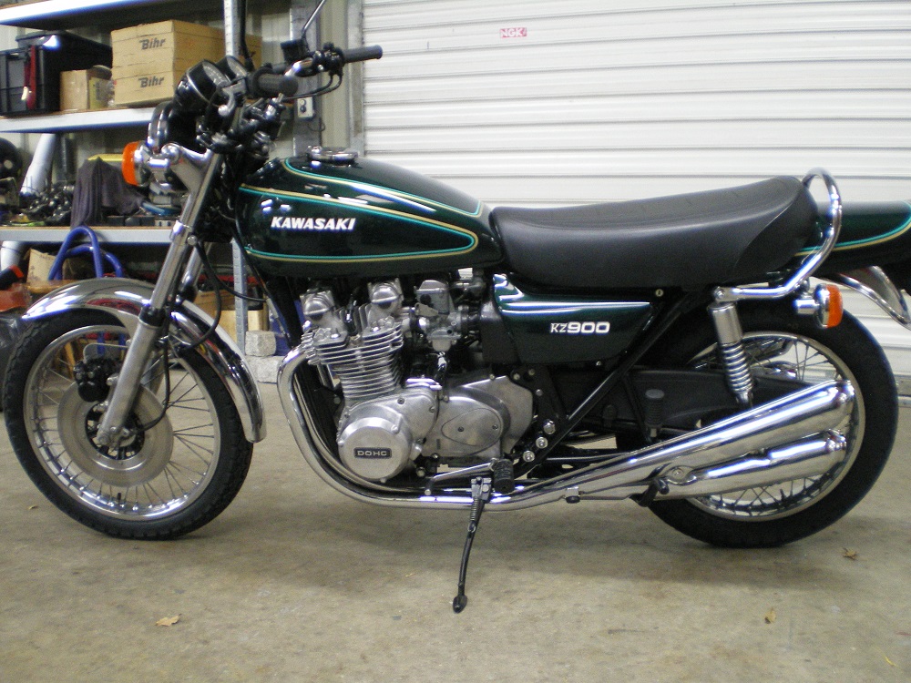 moto kawasaki ancienne